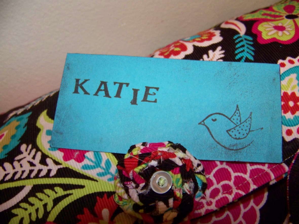 katie's mat detail