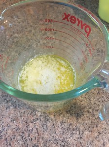 clarified butter foam
